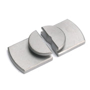 Jura by GRS 500-007 Flat Clamp with Groove - Pair - Otto Frei