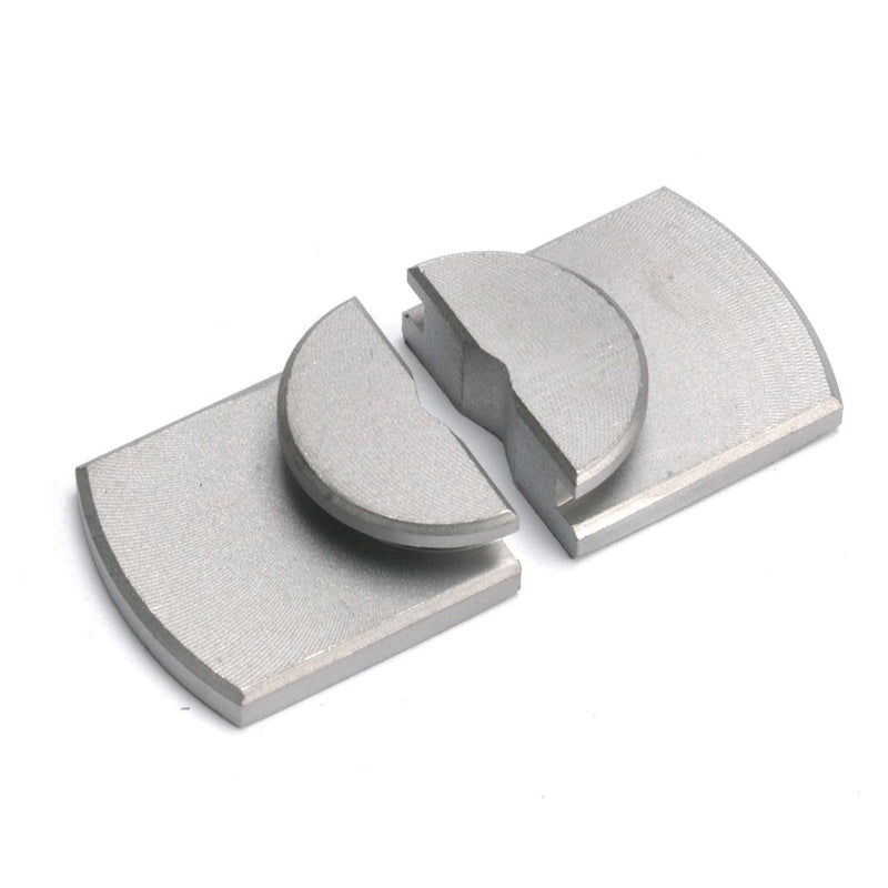 Jura by GRS 500-007 Flat Clamp with Groove - Pair - Otto Frei