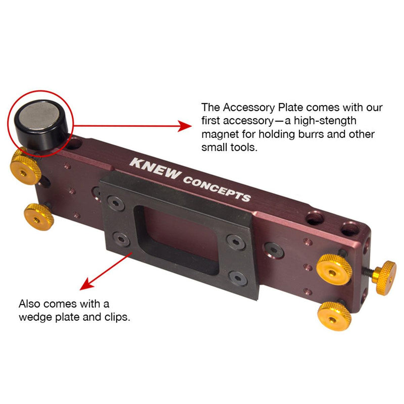 Knew Concepts Dovetail Accessory Plate - Otto Frei