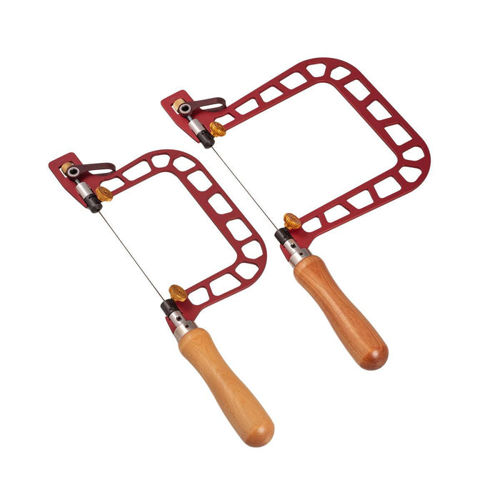 Knew Concepts 5 Mk.IV Heavy Duty Fret Saw - Lever Tension, Swivel Blade Clamps, 360° Blade Rotation