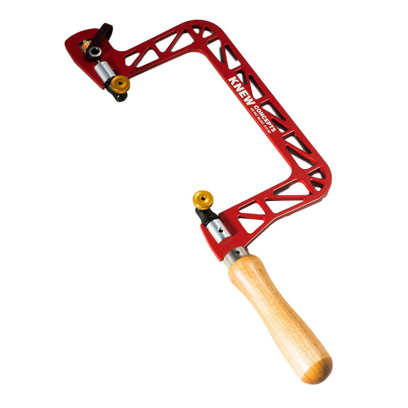 Knew Concepts Mk IV 3" HD Jewelers Saw Frame-With 360 Degree Swivel Blade Clamps-Cam Lever Tension - Otto Frei