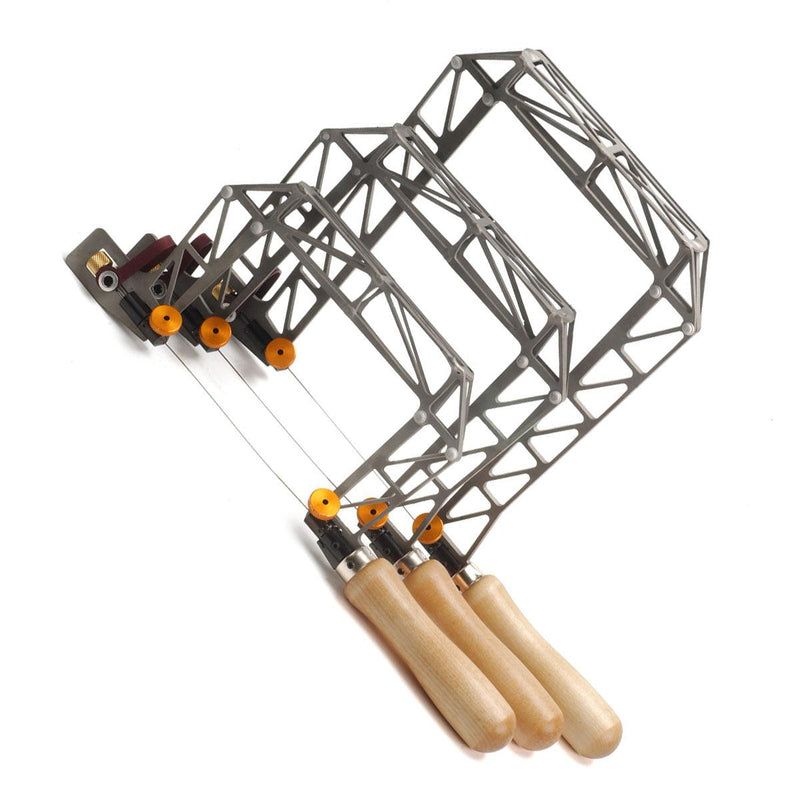 Knew Concepts Precision Titanium Birdcage Saw Frames with Cam Tension & ASD - Otto Frei