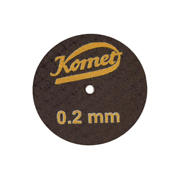 Komet Separating Discs 7/8" x 0.2mm Ultra Thin Fiber Reinforced - Pack of 10 - Otto Frei