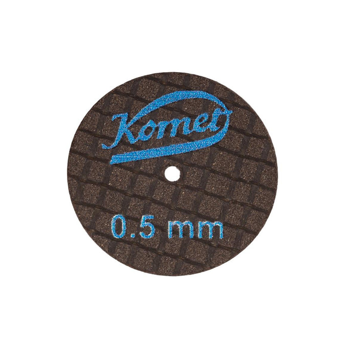 Komet Separating Discs 7/8" x 0.5mm Medium Fiber Reinforced - Pack of 10 - Otto Frei