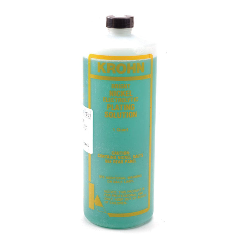 Krohn Bright Nickel Plating Solution-1 Quart - Otto Frei