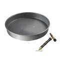 Bandeja de recocido giratoria grande de 12" solamente, sin piedra pómez