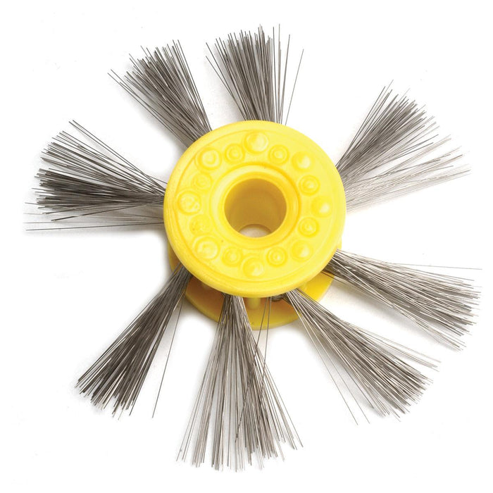 Large Texturing Wheel .20 mm Yellow-Eye Protection Must Be W - Otto Frei
