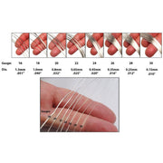 LG422 Low Tarnish & Fire Scale Resistant Sterling Silver Round Wire - Otto Frei