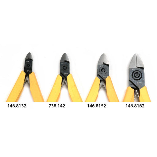 Lindstrom 8132 Extra Small Ultra Flush Cut Oval Head Side Cutters - Otto Frei