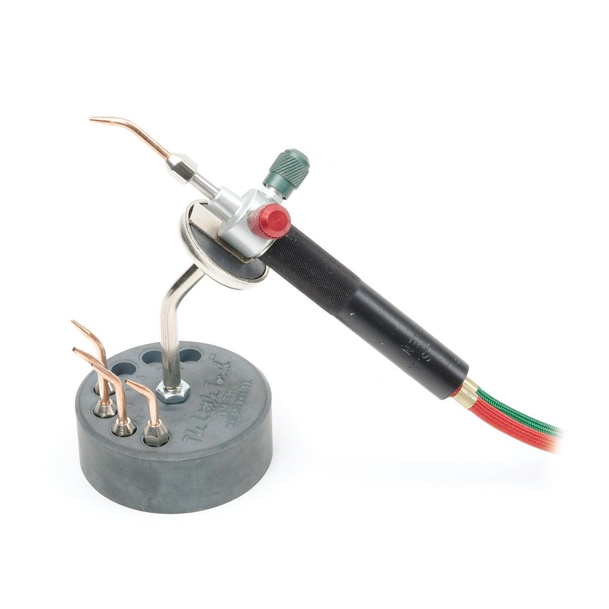 Smith Little Torch Jewelry Soldering Kit – Complete Set With 5 Tips, Regulators, Hoses, And Magnetic Stand