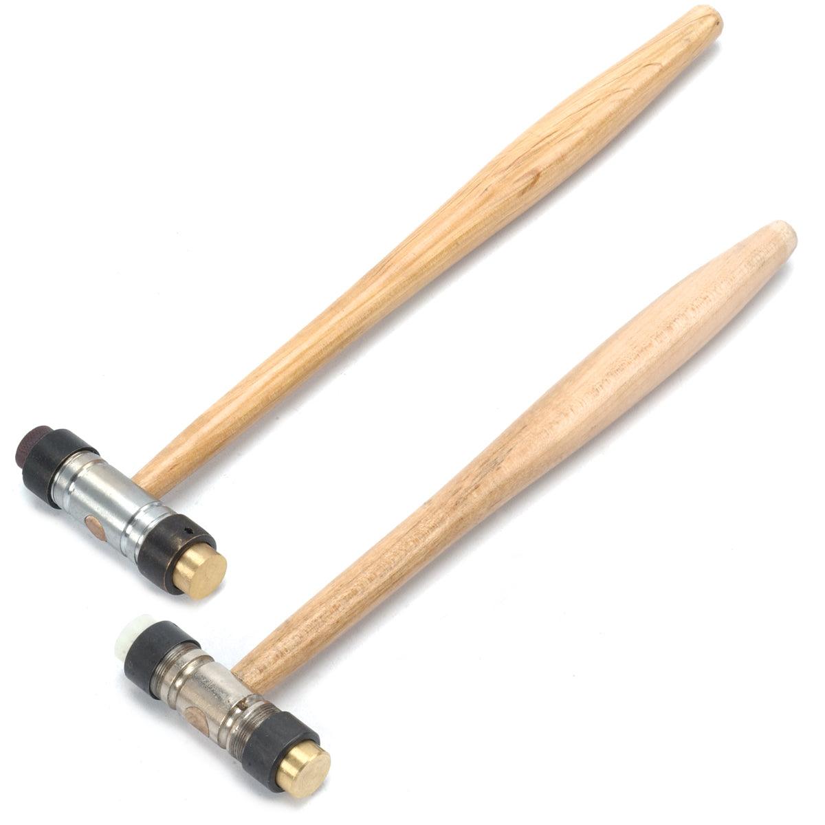Mallet with Detachable 13mm Faces | Brass & Fiber or Nylon — Otto Frei