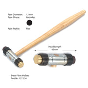 Mallet With Detachable 13mm Faces - Otto Frei