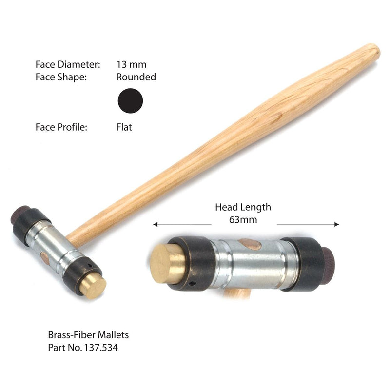 Mallet With Detachable 13mm Faces - Otto Frei