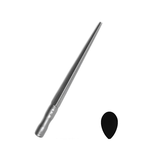 Birnenförmiger Fassungsdorn 4mm x 6.5mm bis 14mm x 19.5mm Hergestellt in Italien