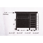 Maple John Frei Custom Single Bank Workbench - Otto Frei