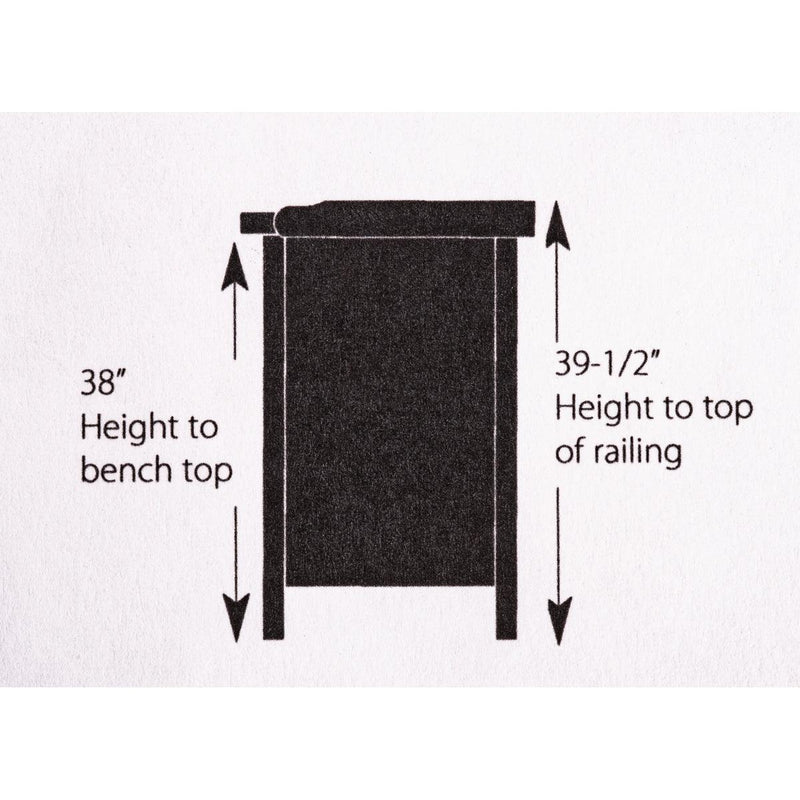 Maple John Frei Custom Single Bank Workbench - Otto Frei
