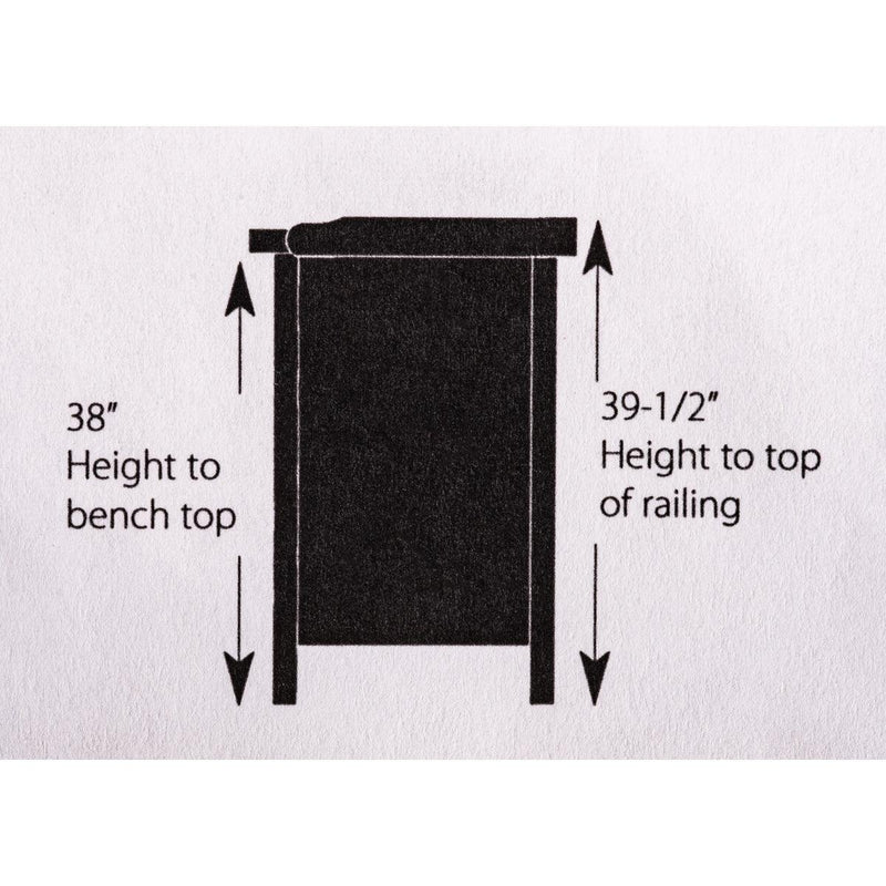 Maple John Frei Double Bank Custom Workbench - Otto Frei