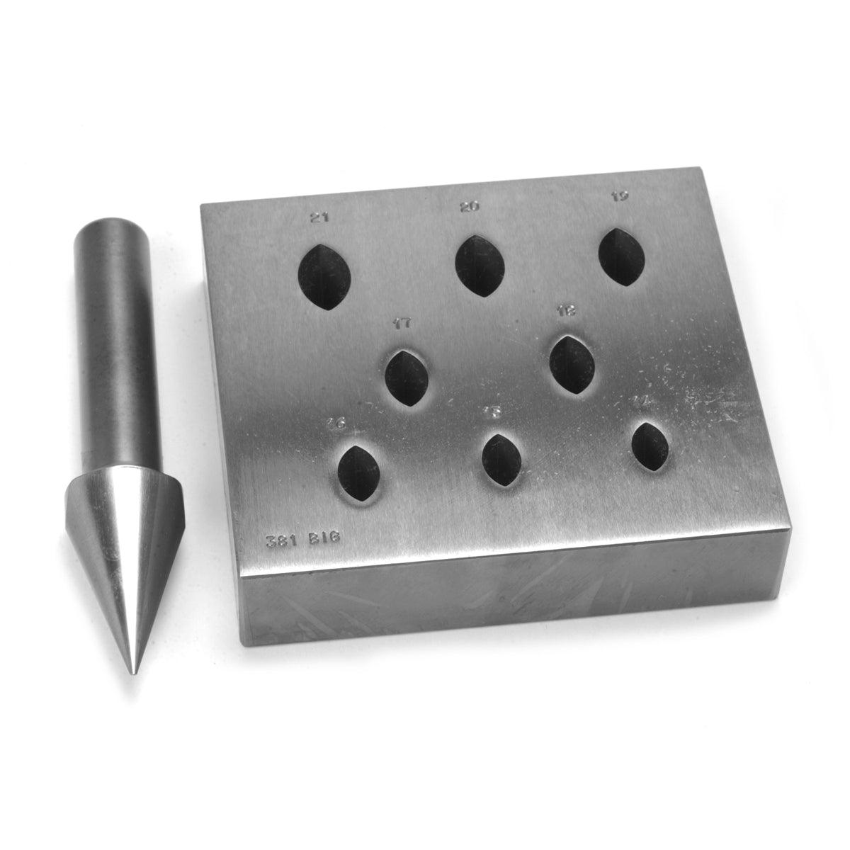 Large Marquise Bezel Block 8-Hole 60% Ratio 17° | Otto Frei