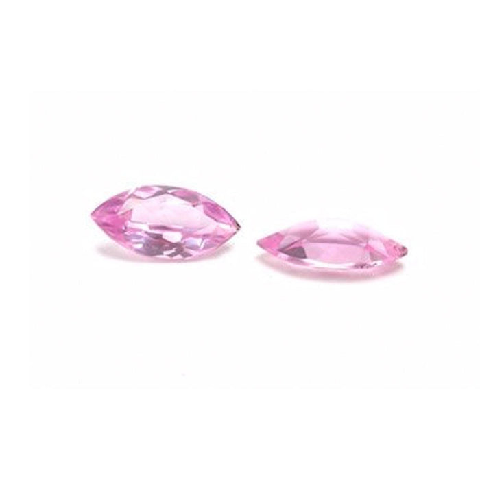 Marquise Faceted Imitation Pink Tourmaline - Otto Frei