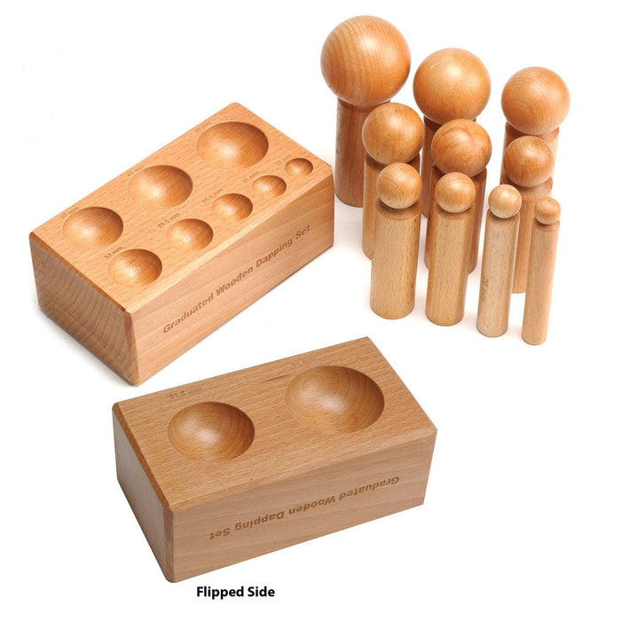 Matched Hardwood Dapping Die & Punch Set - Otto Frei