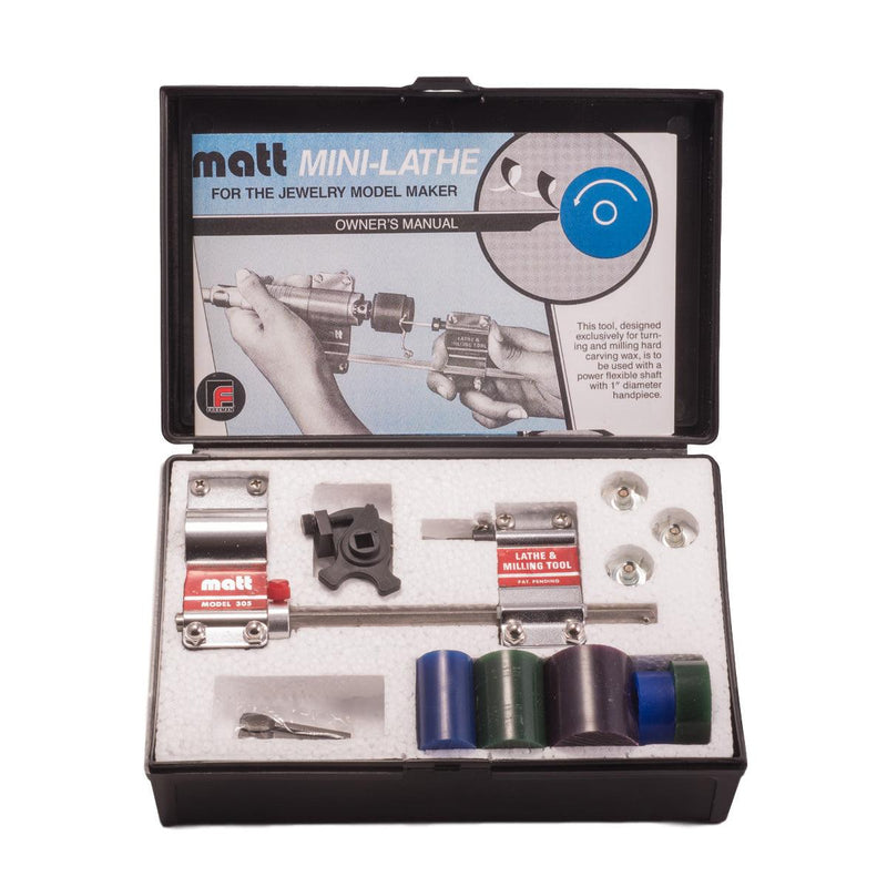 Matt Mini Wax Lathe With Gauge - Otto Frei