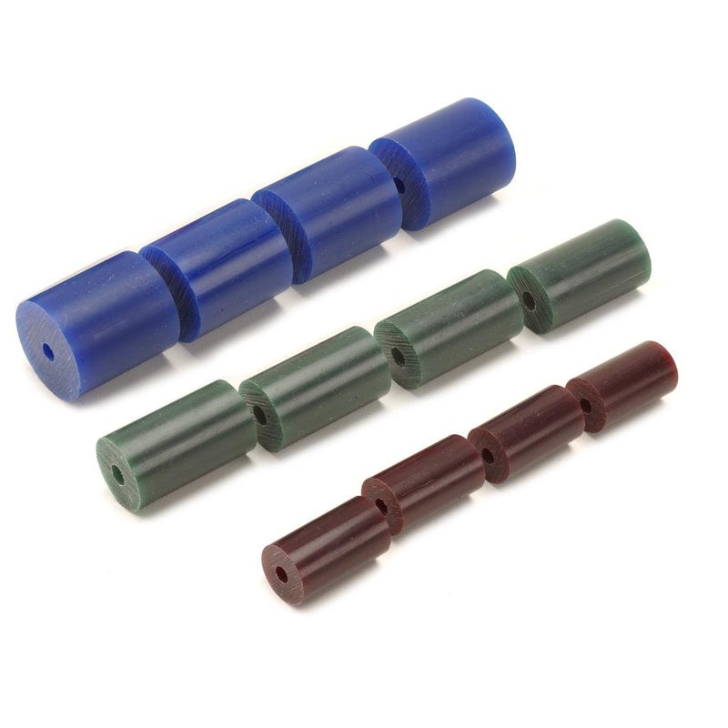 Matt Wax Pre-Cut Rods 4 Pcs. Round 1-1/2" Long - Otto Frei