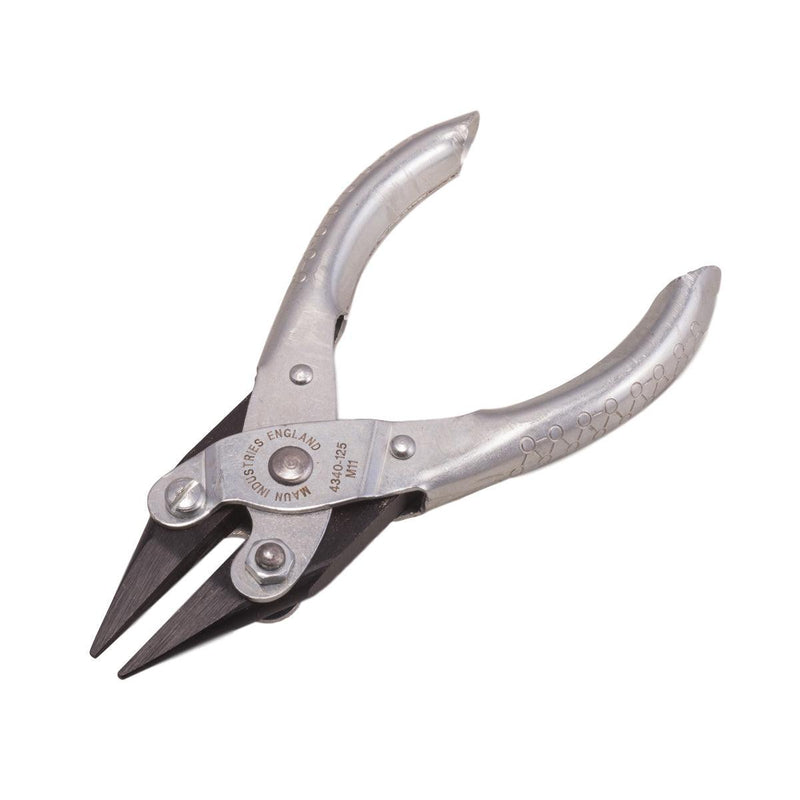 Maun Parallel Action 5" Light Chain Nose Smooth Jaw Pliers Made in England - Otto Frei