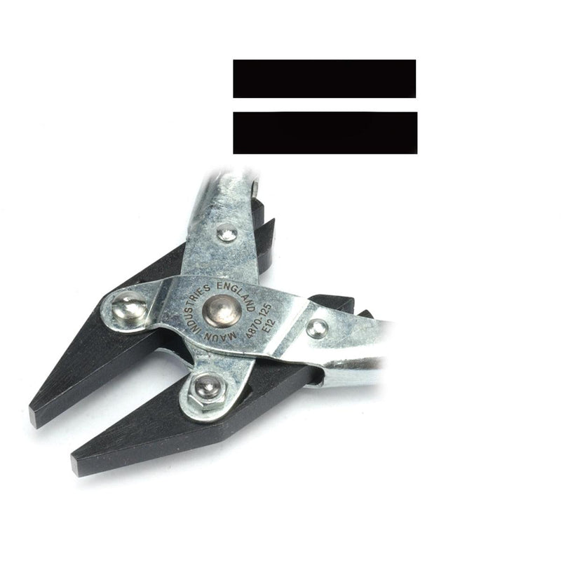 Maun Parallel Pliers Flat Nose Smooth Jaw-Made in England - Otto Frei