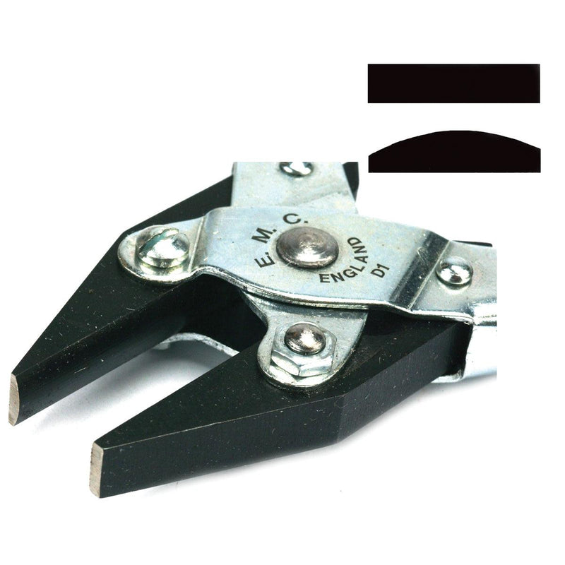 Maun Parallel Pliers-Heavy Combo Flat/Half Round-Made in England - Otto Frei