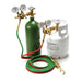 Meco Midget Torch Kit Complete For Oxygen/Propane With Hoses, Gauges & Empty Tanks - Otto Frei