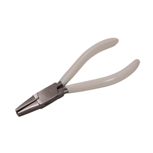 Mega Size Value Line 6-1/2" Half-Round/Flat Nose Pliers - Otto Frei