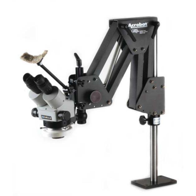 Meiji EMZ-5 Microscope With GRS Acrobat & LED Light - Otto Frei