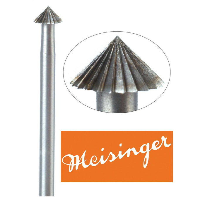 Meisinger Fig. 419 Special Flat 45 Degree Burs 4.50mm-Sold by the Piece - Otto Frei