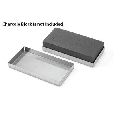 Metal Base-Fits European Charcoal Blocks-140mm X 70mm - Otto Frei