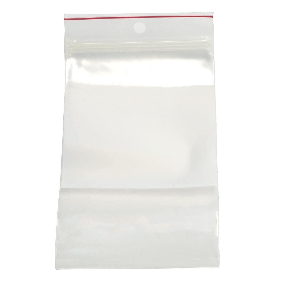 【美品】OoBLE mini white Minigrip Reclosable Plastic Bags | 4-Mil White Band, 3
