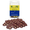 Disques Adalox de Moore's, 7/8 po, paquet de 200 disques - Grossier