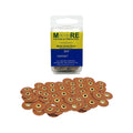 Moore's Discs Garnet 3/4" Pack of 200 Discs - Coarse