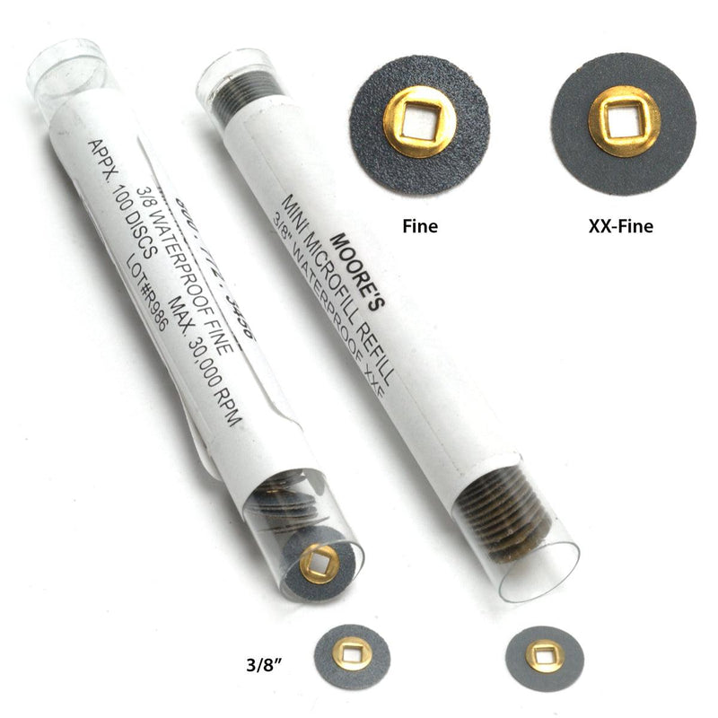 Moore's Mini Discs Waterproof Pack of 100 Discs - Otto Frei