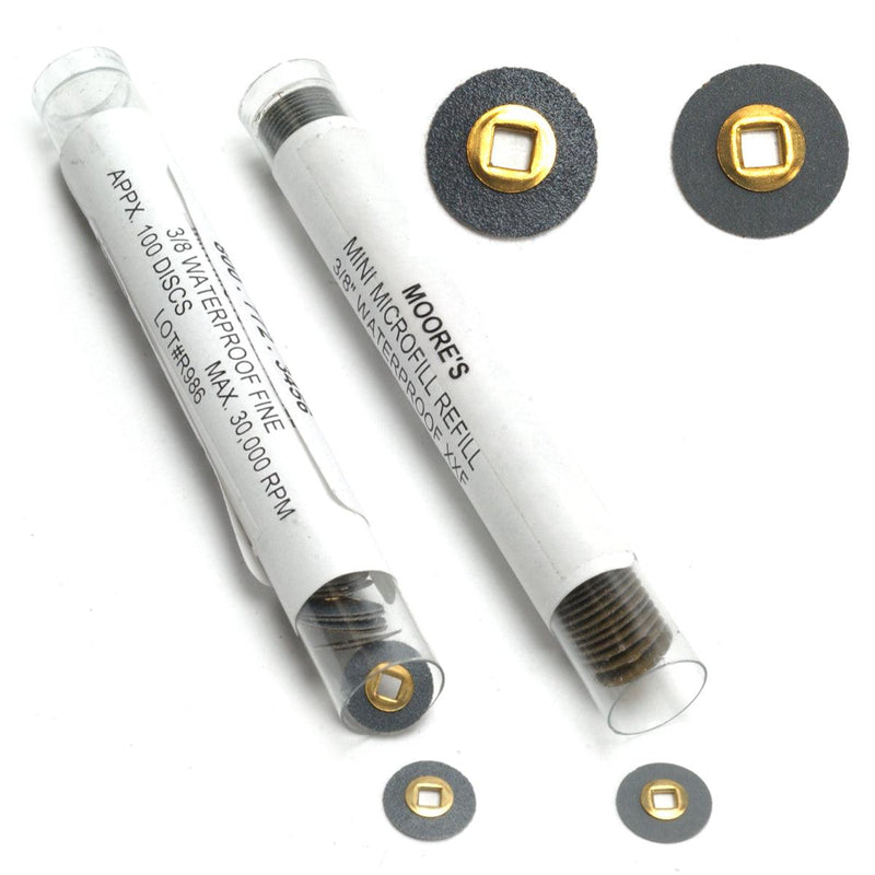 Moore's Mini Discs Waterproof Pack of 100 Discs - Otto Frei