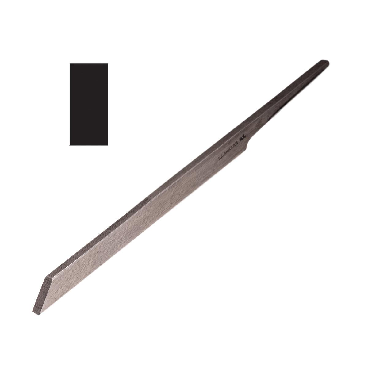 Muller Carbon Steel Flat 46 Graver | Hand Engraving Tool: Otto Frei