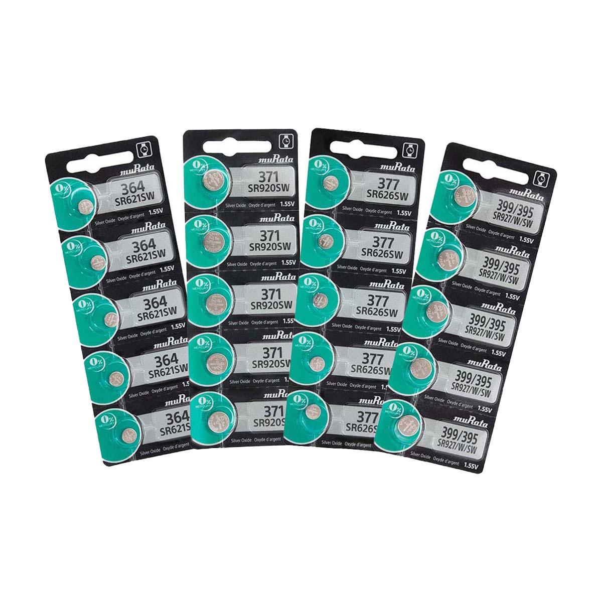 Murata Silver Oxide Watch Batteries 5-Pack | Murata — Otto Frei