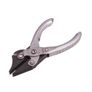 Narrow Flat Nose with Side Cutter Serrated Jaw With V Slot Parallel Pliers - Otto Frei