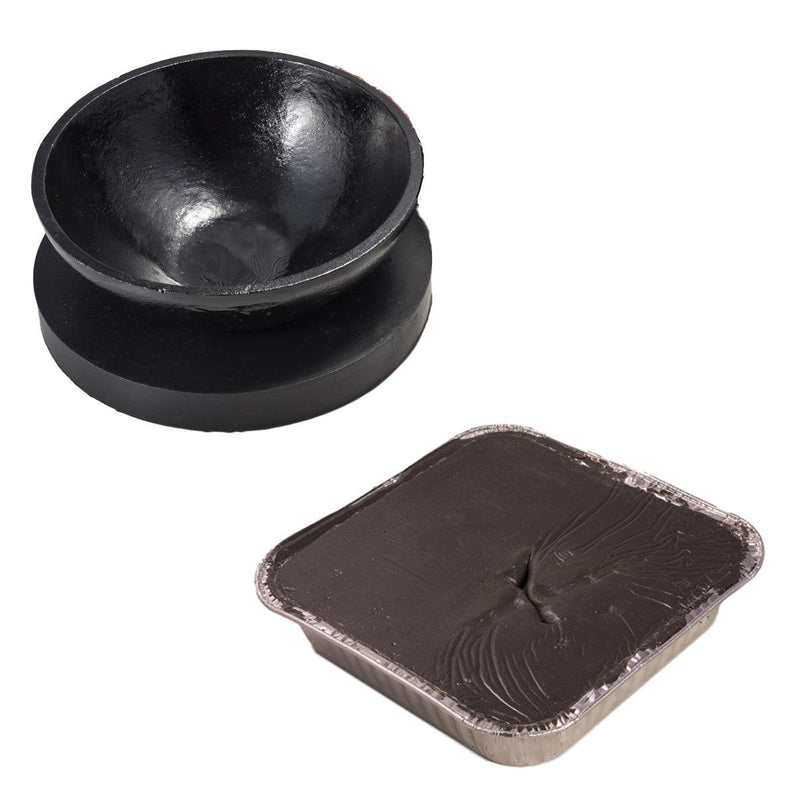 Nechamkin Pitch Bowl Kit with 7-1/2" x 2-3/4" Deep Bowl, Nechamkin Green Pitch & Pitch Pad - Otto Frei