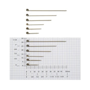 Nickel Silver Pinstems with Rivet - Packs of 12 - Otto Frei