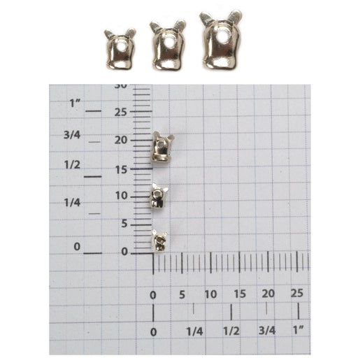 Nickel Silver Safety Catch Top Opening - Packs of 12 - Otto Frei