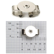 Nickle Plated Bolo Slide Assembly - Packs of 5 - Otto Frei