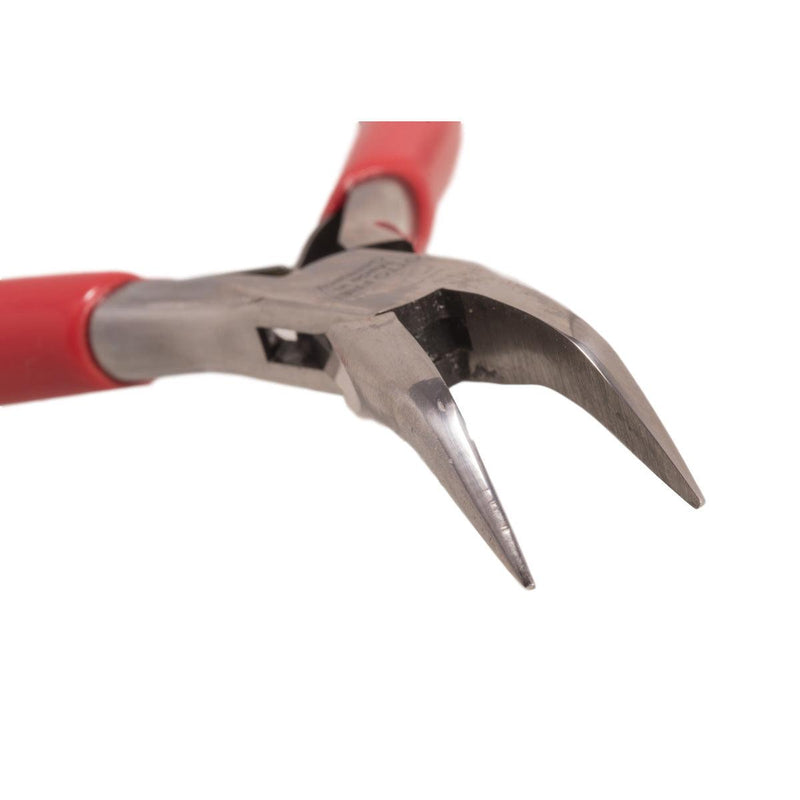 Otto Frei 4-1/2" Bent Chain Nose Mirror Polished Slimline Pliers - Otto Frei