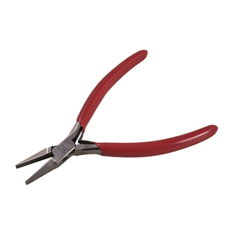 Otto Frei 4-1/2" Flat Nose Mirror Polished Slimline Pliers - Otto Frei