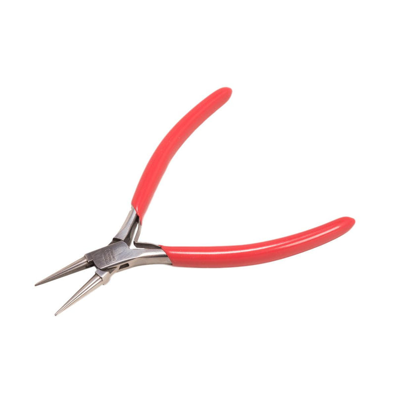 Otto Frei 4-1/2" Round Nose Mirror Polished Slimline Pliers - Otto Frei