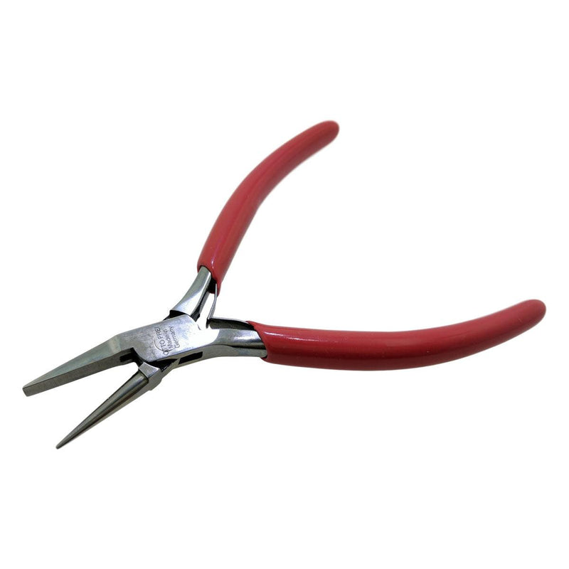 Otto Frei Round/Flat Nose 4-1/2" Mirror Polished Bending Pliers - Otto Frei